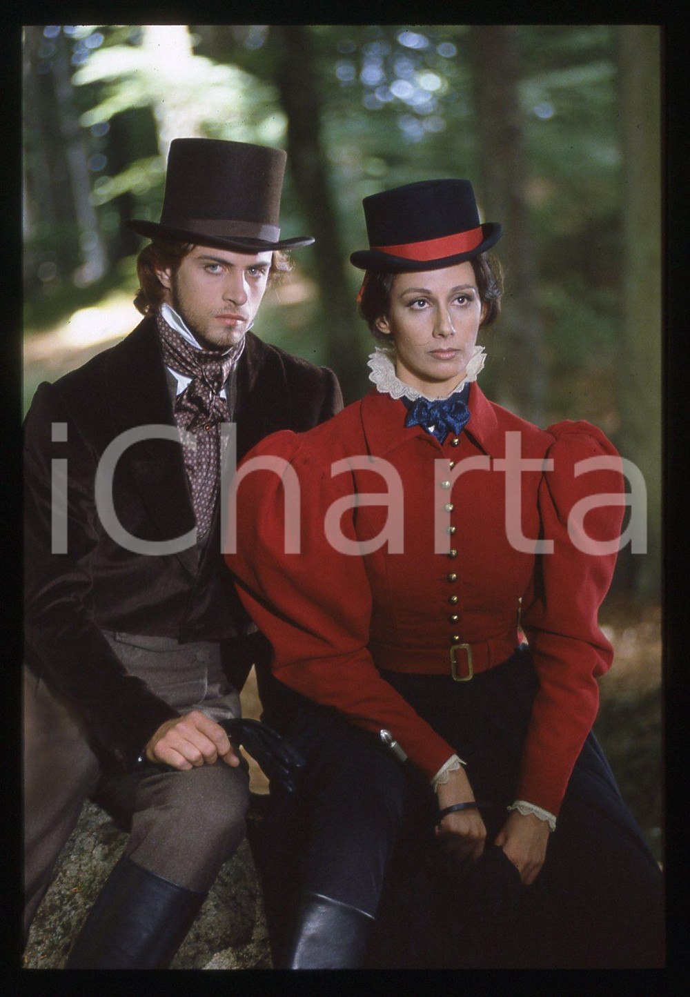 35mm vintage slide*1995 LA FAMIGLIA RICORDI - Kim Rossi STUART Anna KANAKIS 3