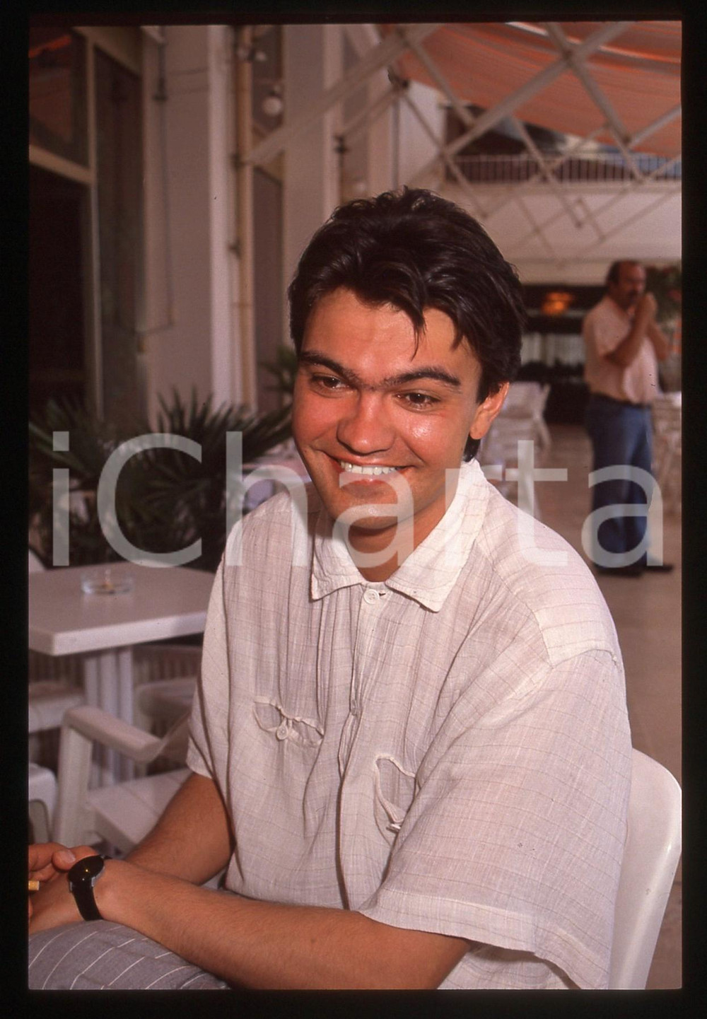 35mm vintage slide* 1990 CANNES Vasili PICHUL Ritratto del regista (8)