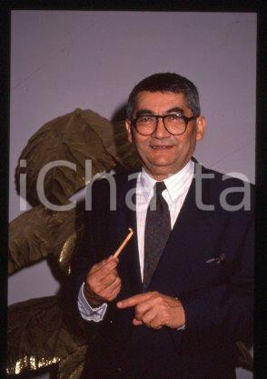 35mm vintage slide* 1990 ca THEATER Portrait of director Anthony CURIEL (2)
