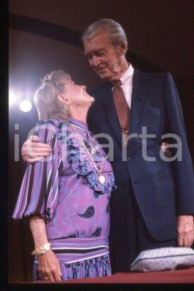 35mm vintage slide* 1985 ca CINEMA June ALLYSON and James STEWART (39)