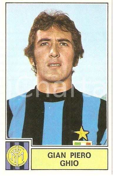 Oggetto da collezione cartaceo PANINI  CALCIATORI 1971  1972 Figurina Gian Piero GHIO Serie A INTER 1