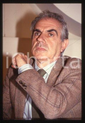 Mario TRONTI - ITALY Portrait of member of the PCI 1989ca *35mm vintage slide 10