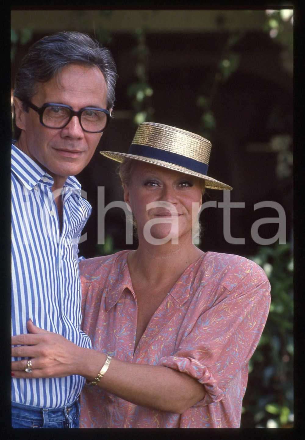 35mm vintage slide* 1985 ca ITALIA Lucia VALENTINI TERRANI Alberto TERRANI (1)