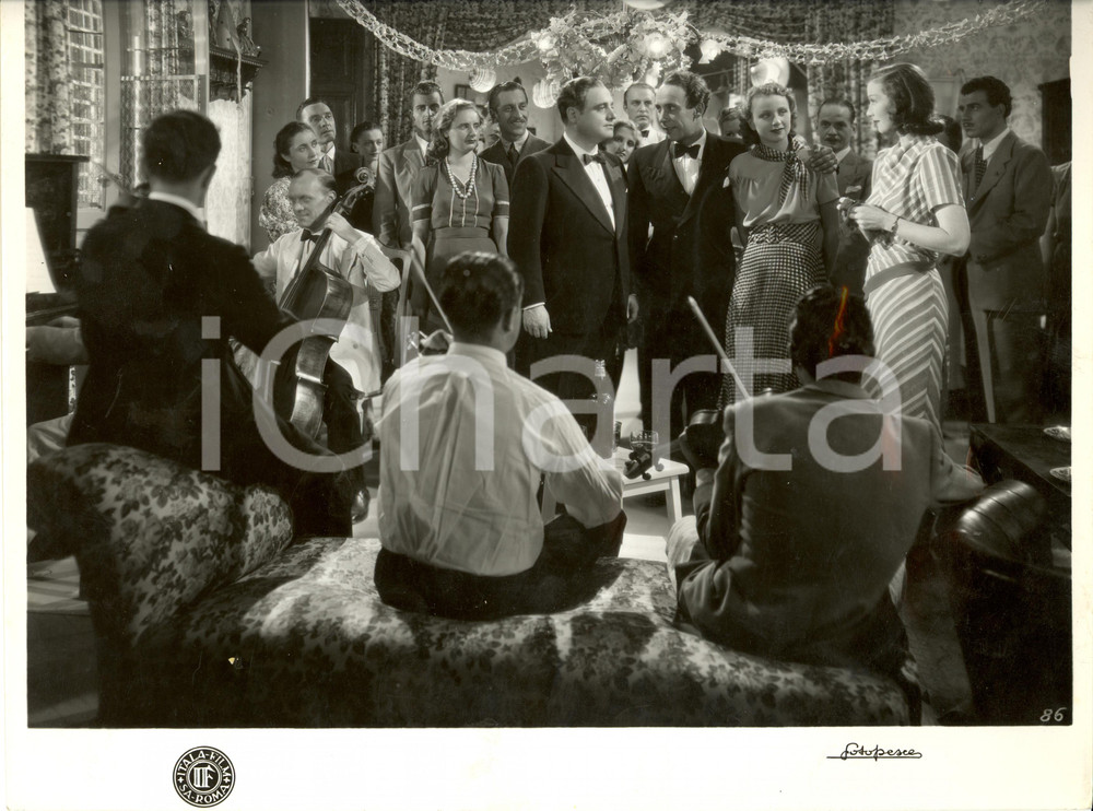 Fotografia d epoca originale 1939 CASA LONTANA Beniamino GIGLI Kirsten HEIBERG Johannes MEYER Foto di scena 1