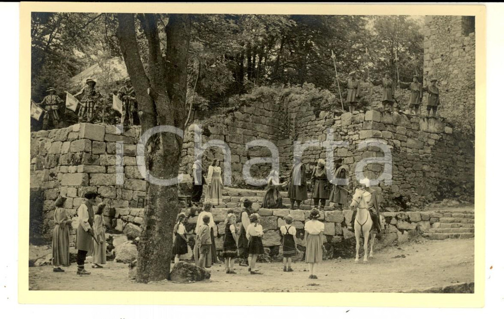 Fotografia d epoca originale 1920 ca ROTZ SCHWARZENBURG CASTLE  Openair festival Der Guttensteiner Photo 1