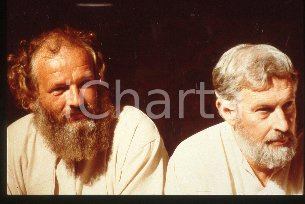 35mm vintage slide* 1988 IL BACIO DI GIUDA Jean FOPPIANO in una scena del film 