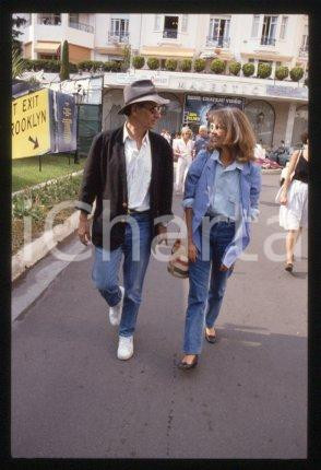 35mm vintage slide* 1989 CANNES Festival Jerry SCHATZBERG & Maureen KERWIN (37)