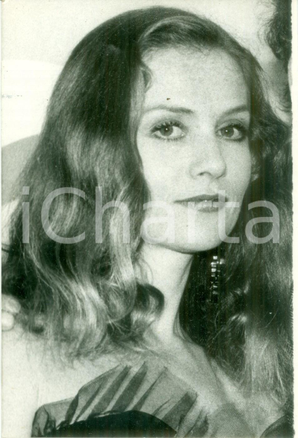 Fotografia d epoca originale 1988 VENEZIA Isabelle HUPPERT alla prima di Une affaire de femme Fotografia 1