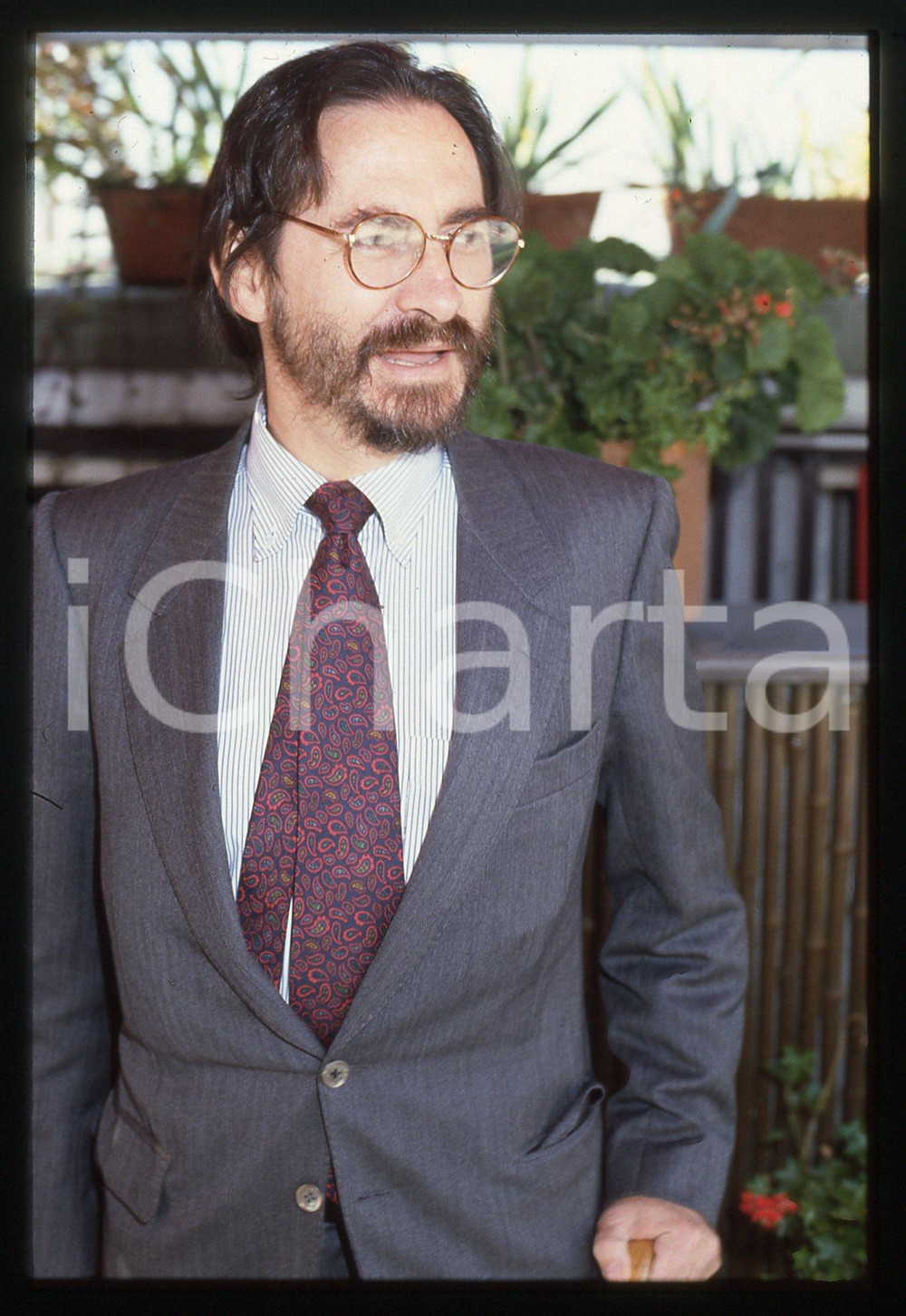 35mm vintage slide* 1985 ca MILANO TERRAZZA MARTINI - Renzo ROSSELLINI (4)