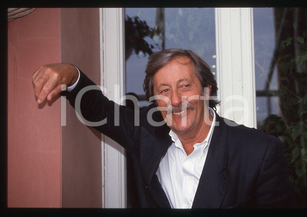 35mm vintage slide*1993 VENEZIA Jean ROCHEFORT Ritratto dell'attore (24)