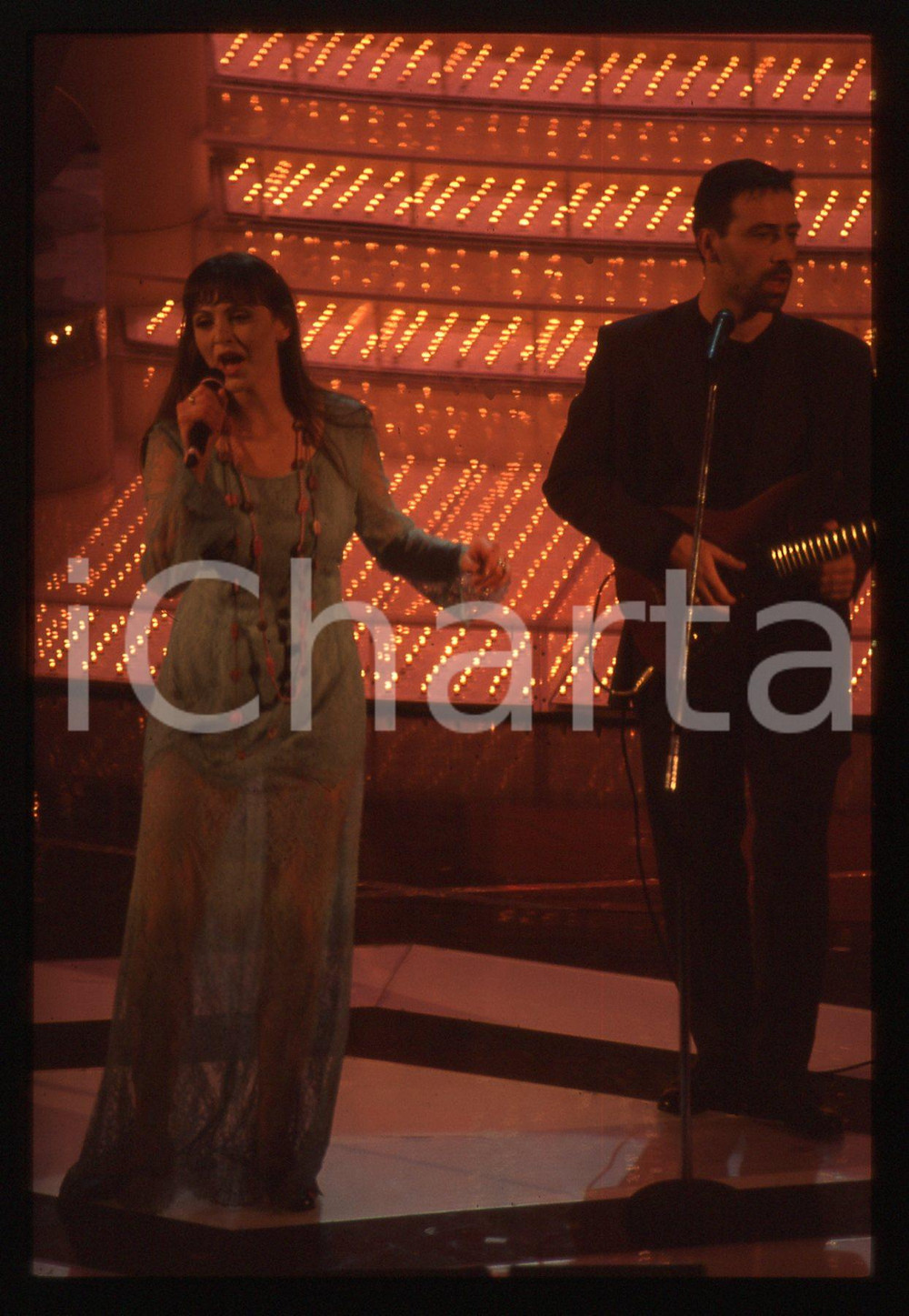 35mm vintage slide* 1997 FESTIVAL SANREMO - JALISSE (81)