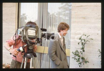 35mm vintage slide* 1985 NBC NEWS Brother of Princess Diana Charles SPENCER (8)