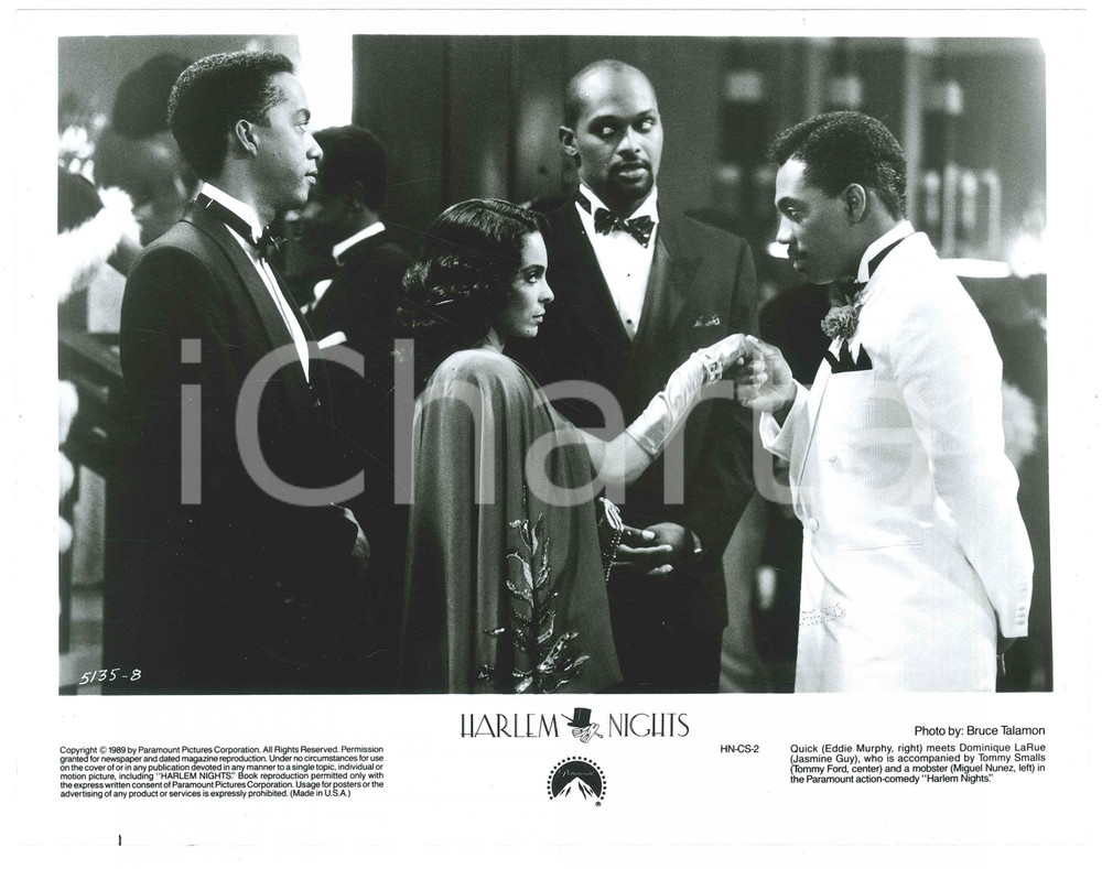 Materiale cinematografico d’epoca 1989 HARLEM NIGHTS Eddie MURPHY Jasmine GUY Tommy FORD Miguel NUNEZ Photo 25x20 1