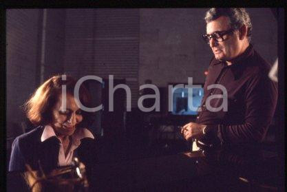 35mm vintage slide* 1980 ca ITALY pianist musician Pino CALVI in the studio (13)