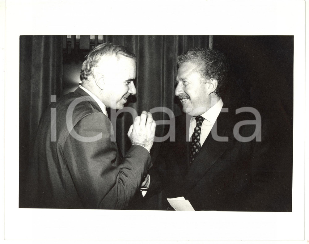 1990 ca MILANO - MONTEDISON Ritratto di Giorgio PORTA *Fotografia 25x20 cm