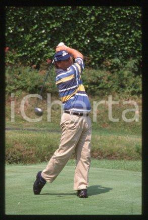 Costantino ROCCA - ITALY Portrait of a golfer 1997 ca * 35 mm vintage slide 42