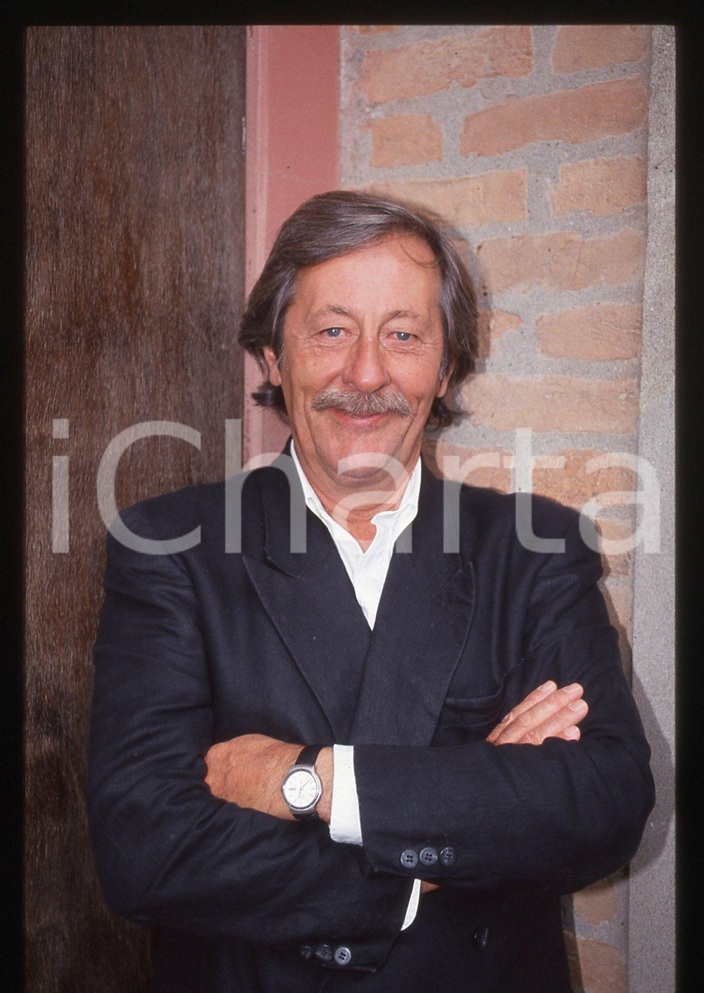 35mm vintage slide*1993 VENEZIA Jean ROCHEFORT Ritratto dell'attore (25)