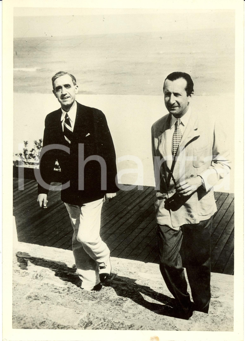 Fotografia d epoca originale 1939 MIAMI USA Conte Theo ROSSI di MONTELERA in vacanza Fotografia 1