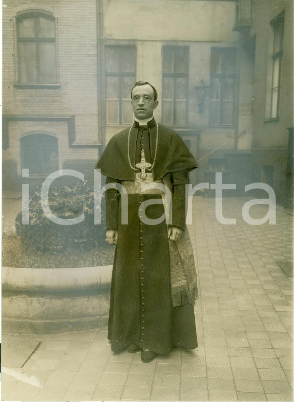 Fotografia d epoca originale 1929 BERLIN Eugenio PACELLI Nunzio Apostolico compie 50 anni FOTO 1 1