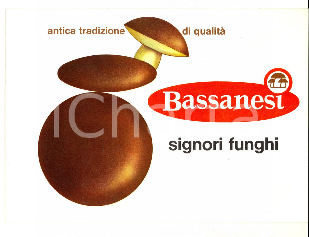 Materiale pubblicitario d’epoca 1960 ca MILANO Funghi BASSANESI Catalogo ILLUSTRATO VINTAGE 14 pp. 24x17 cm 1