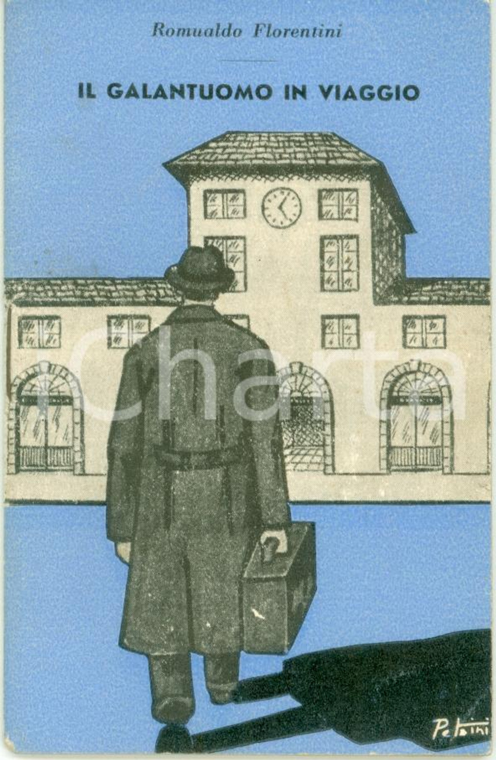 Libro, pubblicazione d epoca 1950 ca Romualdo FLORENTINI Il galantuomo in viaggio ILLUSTRATO 1
