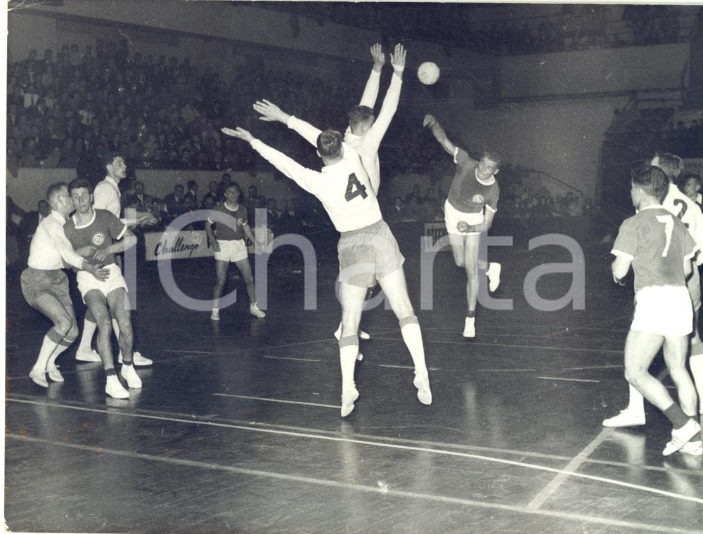 1959 PARIS PALLAMANO Coppa Europa - R.I.K. GOTEBORG vs F.A. GOEPPINGEN *Foto