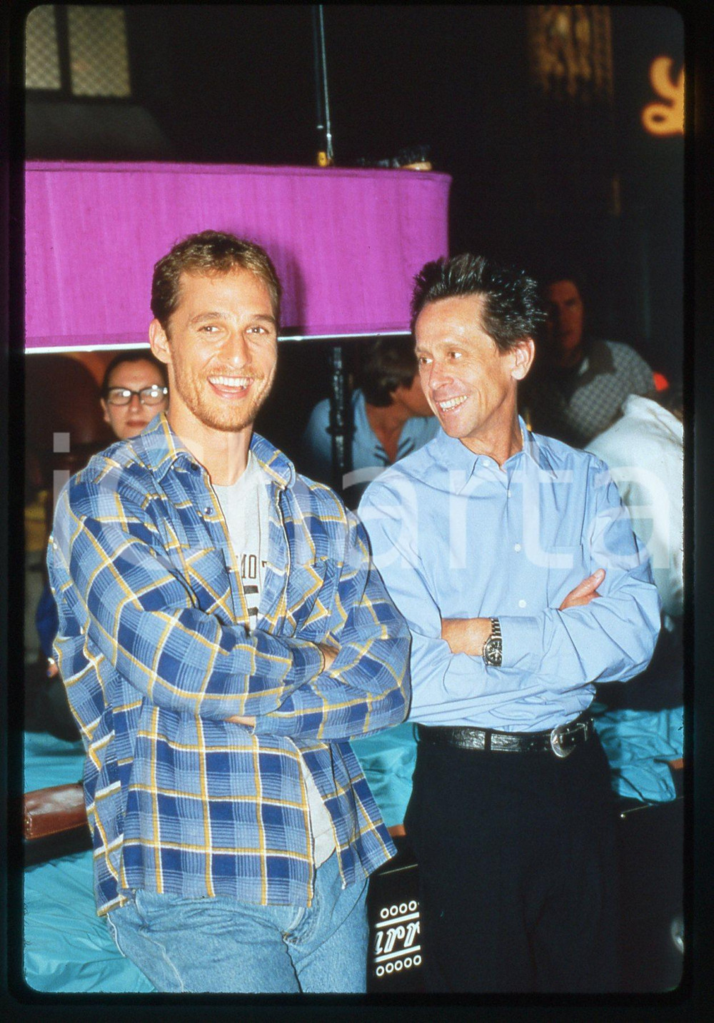 35mm vintage slide* 1999 EDTV  Matthew MCCONAUGHEY Brian GRAZER (1)