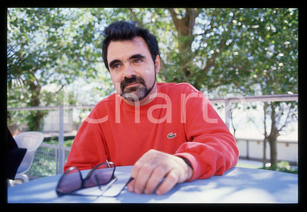 35mm vintage slide* 1986 MOSTRA DI VENEZIA Carlos SORIN Ritratto del regista 10