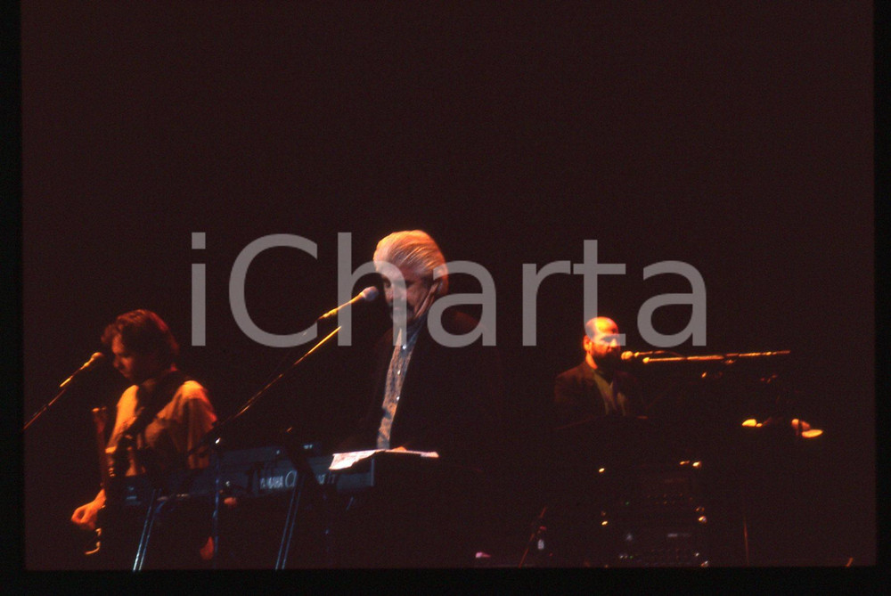 35mm vintage slide* 1993 MILANO Michael MCDONALD concerto al Teatro Nazionale 3