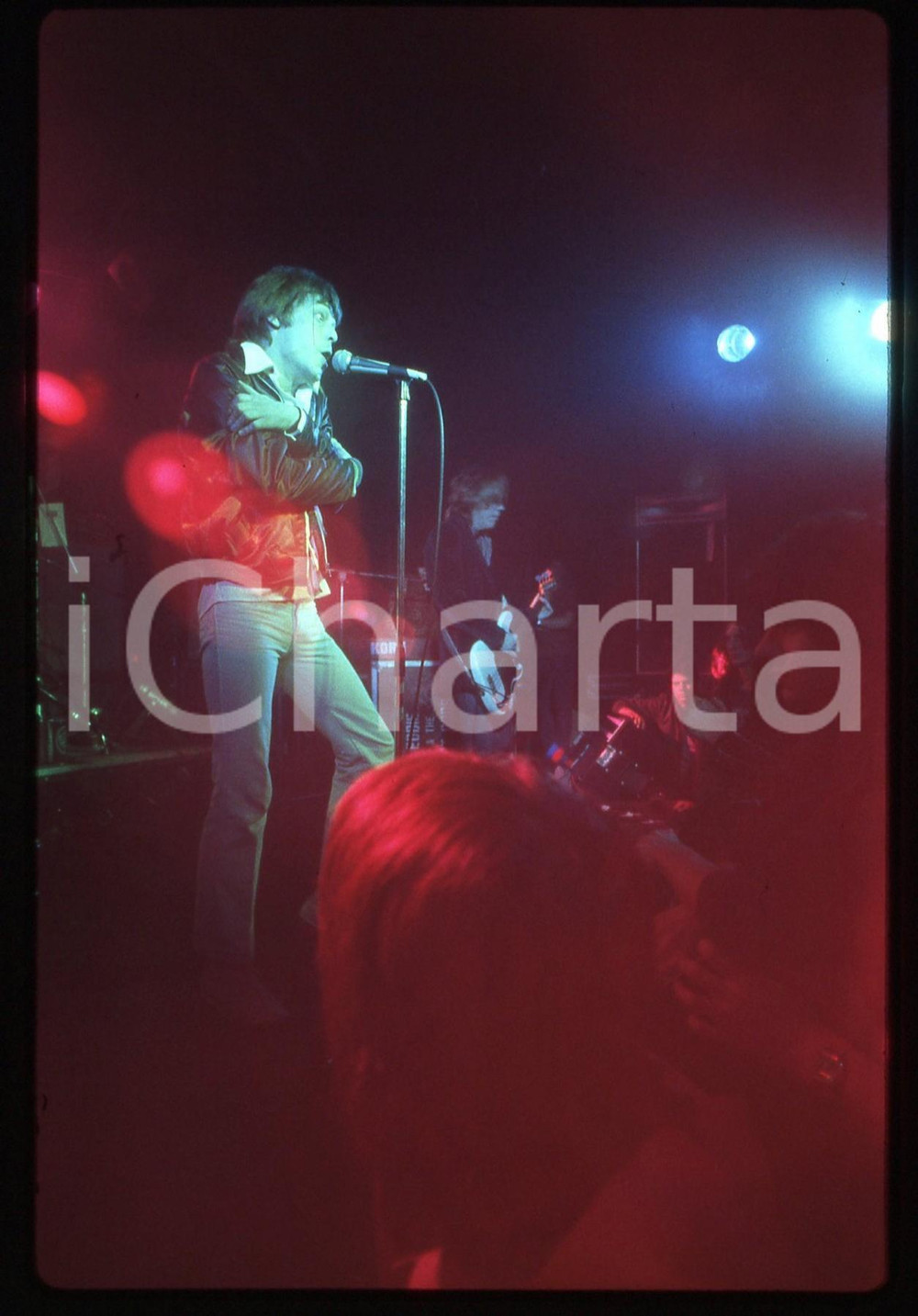 35mm vintage slide* 1980ca LONDON Barrie MASTERS degli EDDIE & THE HOT RODS (8)