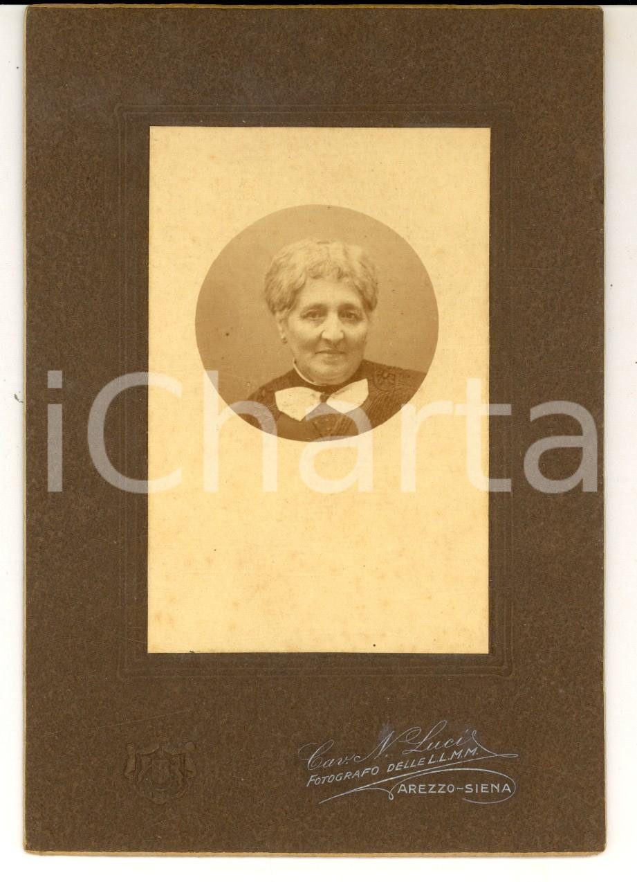 Fotografia d epoca originale 1923 SIENA Ritratto della marchesa FUMANELLI ai cugini SALADINI Fotografia LUCI 1