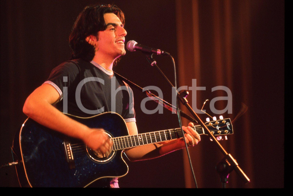 35mm vintage slide* 1999 SANREMO Davide DE MARINIS al Jubilmusic Festival (6)