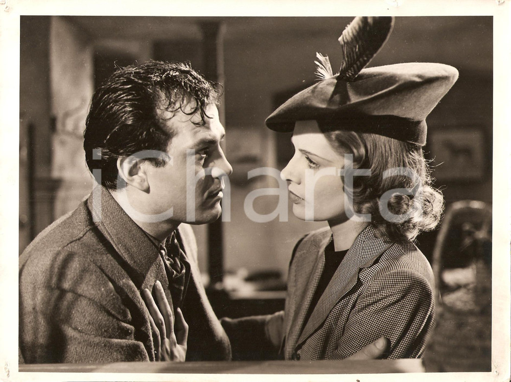 Fotografia d'epoca originale 1940 RenÃ© DELTGEN e Lena NORMANN Foto scena I 3 CODONAS 1