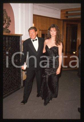 35mm vintage slide* 1990 ca COSTUME Egon VON FURSTENBERG fashion designer (3)