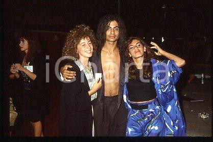 35mm vintage slide* 1987 ca MUSIC GEORGIO ALLENTINI African-American singer (18)