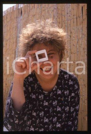 35mm vintage slide* 1990 ca ITALIA Fiorella INFASCELLI Ritratto regista (20)