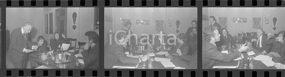 35mm LOTTO 3 NEGATIVI * 1973 SANREMO ADRIANO CELENTANO Con Vittorio SALVETTI (1)