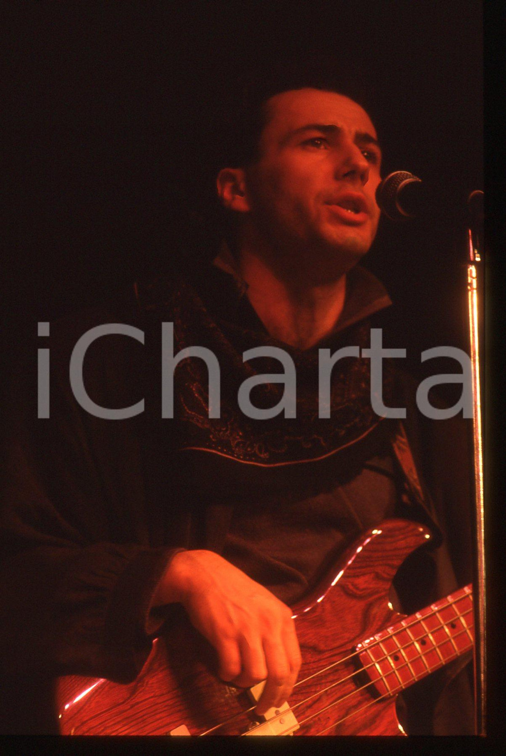 35mm vintage slide* 1988 SANREMO - Livio VISENTIN dei LIJAO durante le prove (3)