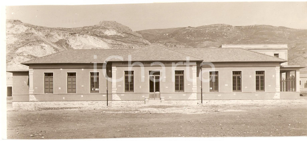 Fotografia d epoca originale 1932 TRAPANI Ospedale psichiatrico Padiglione osservazione FOTOGRAFIA 1