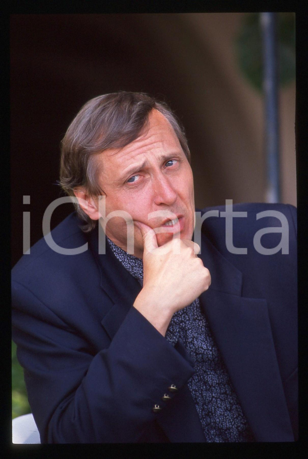 35mm vintage slide* 1987 VENEZIA Peter GREENAWAY - Ritratto del regista (3)