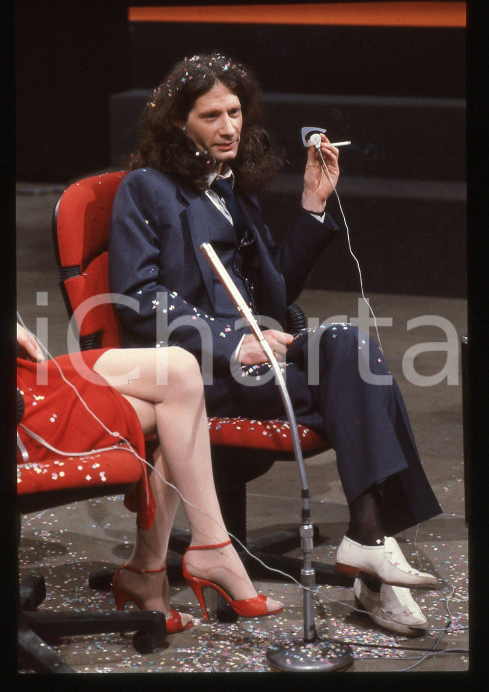 35mm vintage slide* 1990 ca COSTUME - David NILES (2)