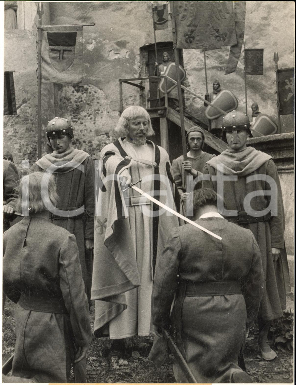 1953 WÖRTH THEATRE FESTIVAL (GERMANY) "The crusaders" amateur theatrical *Photo