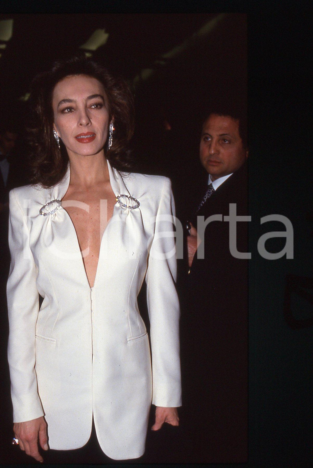 35mm vintage slide* 1990ca ITALIA COSTUME Maria Rosaria OMAGGIO Ritratto (1)