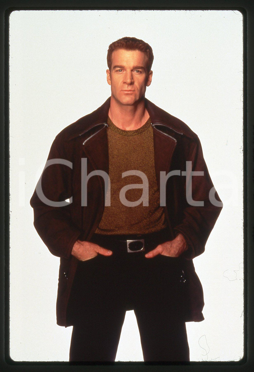 35mm vintage slide* 1997 EARTH: FINAL CONFLICT Kevin KILNER Ritratto (1)