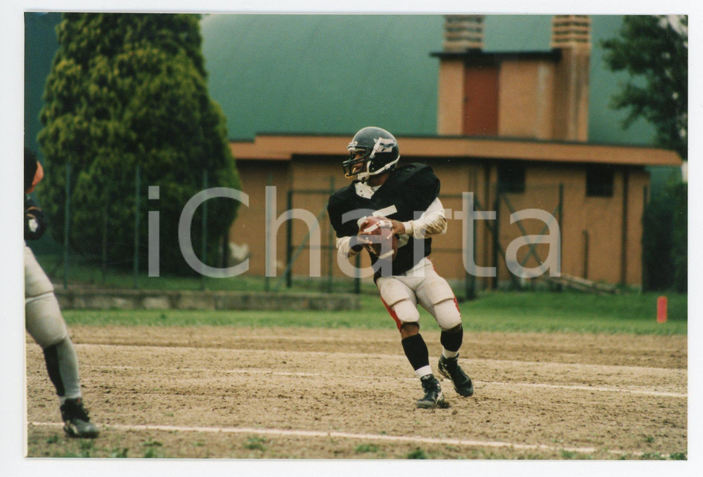 1995 CERNUSCO SUL NAVIGLIO FOOTBALL Quarterback BLACKHAWKS Ritratto *Foto 15x10