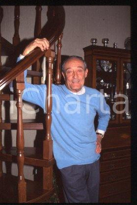 35mm vintage slide* 1990 ca TV Voice actor CALIMERO Ignazio COLNAGHI Portrait 33