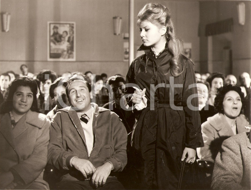 Fotografia d'epoca originale 1961 GLI INCENSURATI Francesco Giaculli *Claudia MORI 1