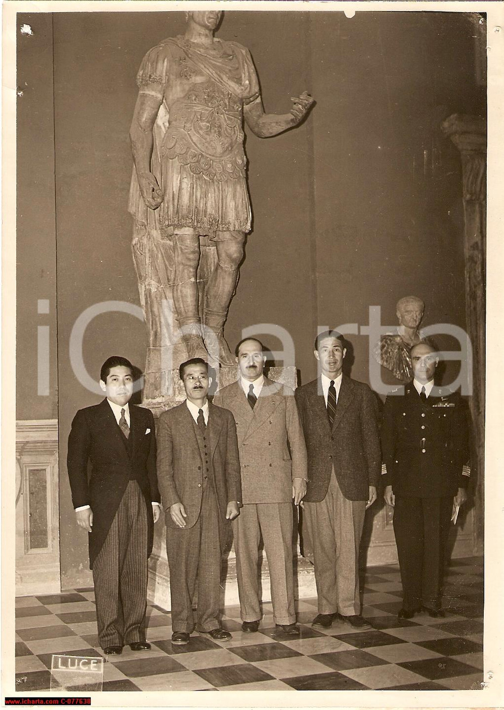 Fotografia d epoca originale 1939 Roma Mitsubishi G3M2 plane JBACI NIPPON, Montuori 1