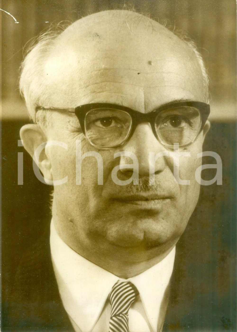 Fotografia d epoca originale 1976 ROMA Amintore FANFANI al Consiglio Nazionale della DC Fotografia 1