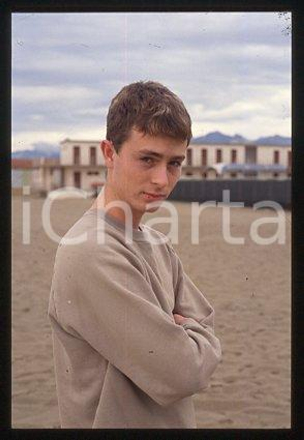 35mm vintage slide* 1996 ca VENICE Actor Reuben PILLSBURY Portrait (8)